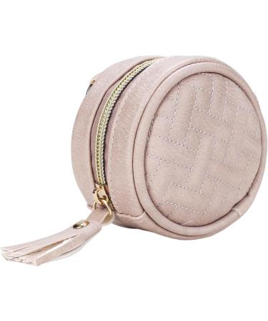 Halatua Pacifier Bag | Pink Binky Clip & Diaper Bag Pouch for Girls | Zippered Stroller Accessory Wallet - Buy Online on GoSupps.com