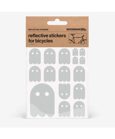 Bookman Urban Visibility Reflective Stickers Ghost White