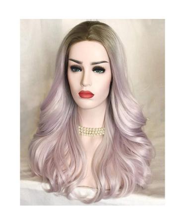 Shop Long Pink Wavy Synthetic Wig for Women - Perfect for 50s 60s 70s 80s Cosplay & Fashion - Buy Online on GoSupps.com