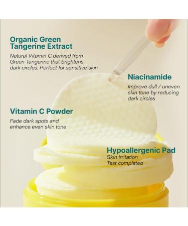  Bundle GOODAL Green Tangerine Vita C Skin Care Duo : Toner Pads Serum - Buy Online on GoSupps.com