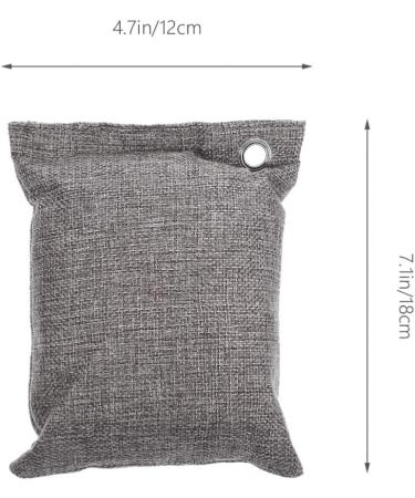 Beavorty Car Air Purifier Bag - Activated Carbon Deodorizer & Moisture Absorber for Home Car Fridge and Cabinet - Gray - Buy Online on GoSupps.com