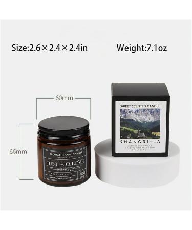 Shop Amber Soy Wax Candles | 8 oz Scented Candle Gifts for Men | 55 Hours Burn Time | Aromatherapy & Clearance Deals - Buy Online on GoSupps.com