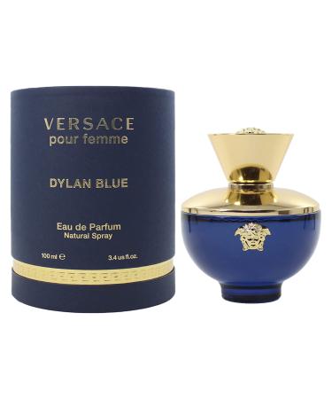 V rsace Dylan Blue Pour Femme For Women Eau de Parfum Spray 3.4 OZ. 100 ml Floral 3.4 Fl Oz (Pack of 1) - Buy Online on GoSupps.com