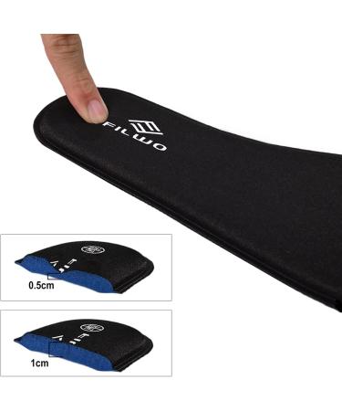 Memory Foam Insoles for Women | Cushioned Comfort Insoles for Sneakers Trainers Work Boots & Walking Shoes - Size US 9 Black - Buy Online on GoSupps.com
