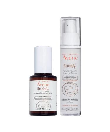 Eau Thermale Avene RetrinAL 0.1 Intensive Cream - Anti-Aging & Brightening Skincare, 1.01 oz | Bonus Serum Pack - Buy Online on GoSupps.com