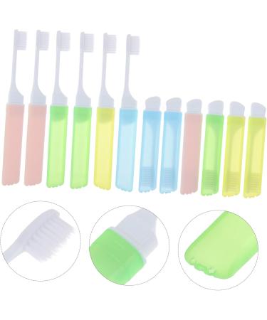 JECOMPRIS Travel Toothbrush Set - Collapsible Adult Toothbrushes with Bristles for Effective Cleaning | Perfect for International Travel - Buy Online on GoSupps.com