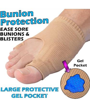 XIDAJIE Bunion Corrector Sleeve for Women and Men - Pain Relief for Hallux Valgus - Buy Online on GoSupps.com
