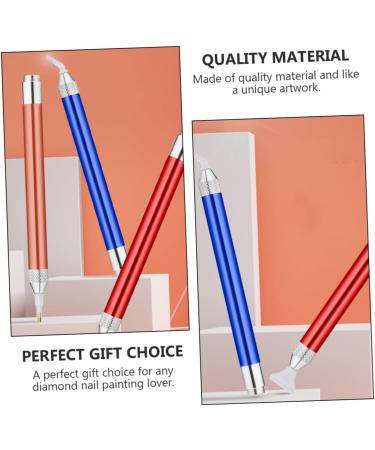 6 Sets Nail Art Drill Pen The Nail Stamp Nail Drill Pen Picker Nail Rhinestone Pen Nail Paint Kit Manicure Supplies Dotting Pen Head Tip USB Embroidered Nail Tool 5d Aluminum Alloy - Buy Online on GoSupps.com