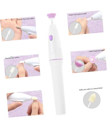 FRCOLOR Home Tools Polishing polisher acrylic kit file filer manicure kit Drill white Multifunction Pedicure Tools - Buy Online on GoSupps.com