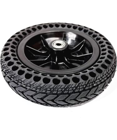 8inch Replacement Wheelchair Wheel Electric Wheelchair Front Caster Honeycomb Solid Rubber Tire Wheel for Wheelchairs Rollators Walkers 2Pcs - Buy Online on GoSupps.com