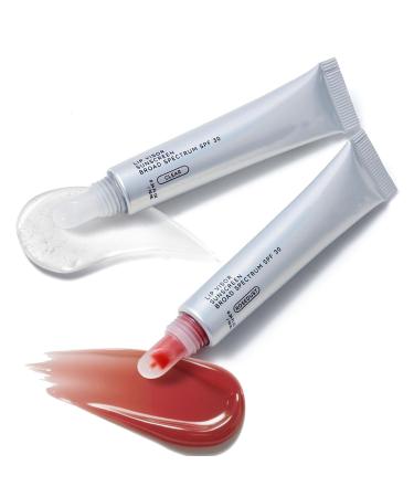 Gloss Lip Balm Soften Dry Lips Long-lasting Hydrating Non-Sticky Lip Gloss (02) - Buy Online on GoSupps.com