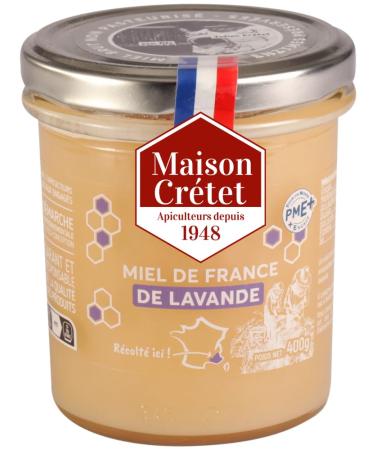 Maison Crétet | creamy lavender honey from France | French honey | 400g