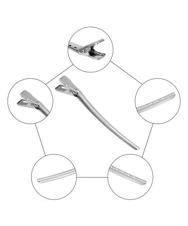 Alligator Curl Clips - 26 Pack Duck Bill Metal Hair Clips for Salon & Women's Hair Styling & Dyeing - Buy Online on GoSupps.com