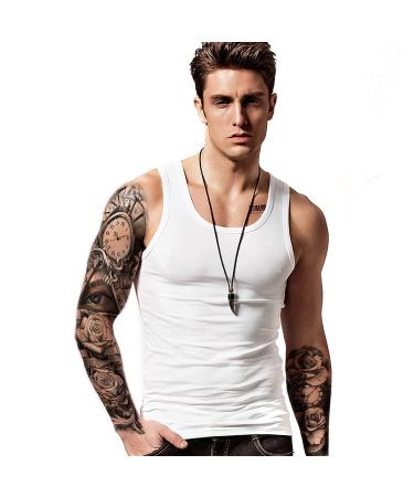 Yazhiji Extra Large Temporary Tattoos - 16 Sheets Arm Fake Tattoos for Men and Women | Full Arm and Half Arm Tattoo Stickers (22.83X7.1) - Buy Online on GoSupps.com