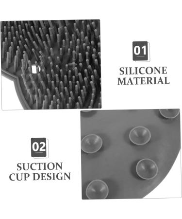 Healeved Lazy Back Rub Pad Foot Scrubber Shower Mat Wall Back Scrubber for Shower Mat for Massage - Buy Online on GoSupps.com