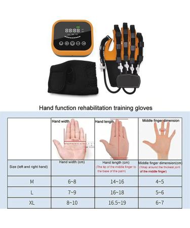 Air Pressure Rehabilitation Robot Gloves - Electric Finger Training Device for Stroke Recovery | Right Hand Medium - Optimize Hand Mobility & Rehabilitation - Buy Online on GoSupps.com