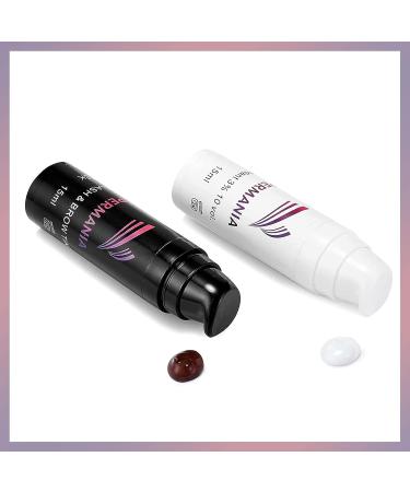 PERMANIA Rich Black Eyelash & Brow Color Kit - Professional Eyebrow Coloring for Natural Makeup at Home - Buy Online on GoSupps.com