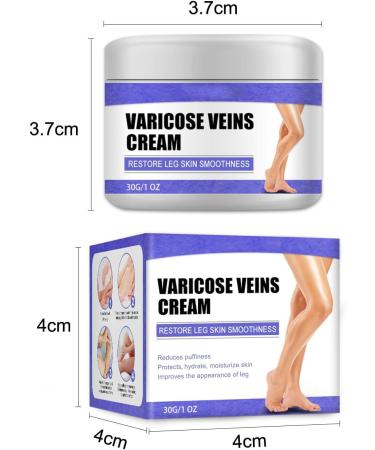 Cream against spider veins for effective treatment of varicose veins Treatment Legs Cream soothes and moisturizes quickly - Buy Online on GoSupps.com