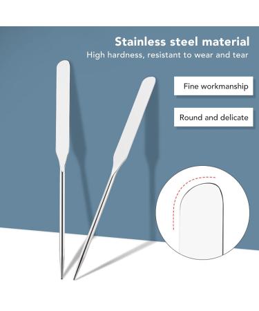 Buy Makeup Spatula and Palette Set - 304 Stainless Steel Mixing Tools for Artists | PU Leather Cover | International Shipping - Buy Online on GoSupps.com