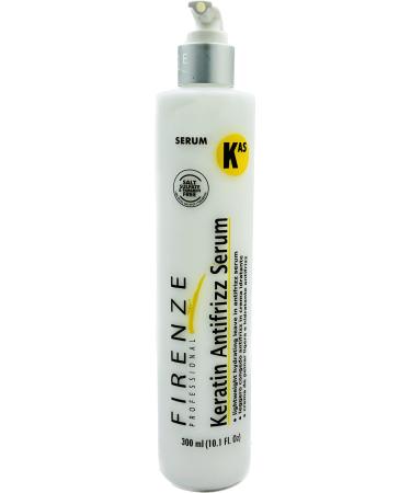 Firenze Professional Keratin (KAS) Hydrating Antifrizz Serum 300ml/10.1fl oz- Free Lip Gloss