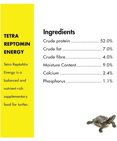 Tetra ReptoMin Energy Complete Turtle Food for All Water Turtles 100 ml - Buy Online on GoSupps.com