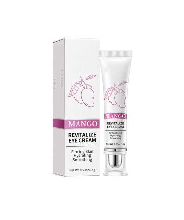 Eyelift Eye Cream - Mango Activating Firming Eye Cream Eyes Creams for Dark Circles & Puffy Eyes Anti-Wrinkle Anti-Age Moisturizing Nourishing Care for Men & Women (#1 15g) #1 15 Ounce (Pack of 1)