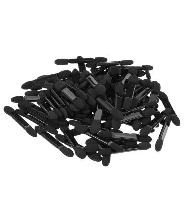 Outanaya 100pcs Eye Shadow Applicator Eyeshadow Makeup Tool Sponge Eyeshadow Applicator Beauty Sponge Black
