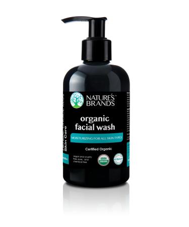 Natural Facial Wash Normal to Oly Skin 8 Oz Made with Organic by Herbal Choice Mari