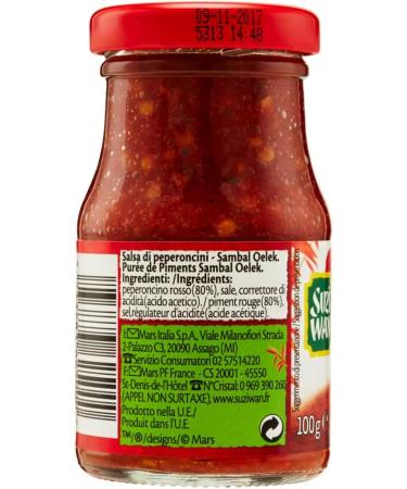  Italian Gourmet E.R. Suzi Wan Pepperoni Salsa chili sauce hot chili sauce spicy sauce ideal for typical oriental dishes 100g jar + 400g can - Buy Online on GoSupps.com