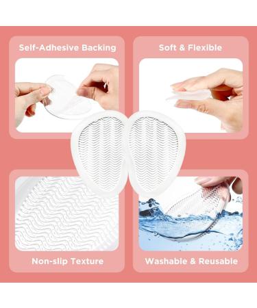 Ball of Foot Cushions for Women - Non-Slip Metatarsal Pads & Gel Inserts for All-Day Comfort and Pain Relief (3 Pairs Clear) - Perfect for High Heels - Buy Online on GoSupps.com