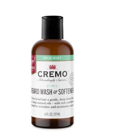 Cremo All-In-One Beard & Face Wash Mint Blend 6 fl oz (177 ml)