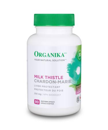 Organika Milk Thistle 90 Vcaps 90 count (Pack of 1) Seed