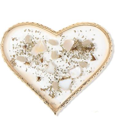 haotingting 2Pcs Golden Edge Resin Nail Art Palettes Nail Art Painting Mixed Color Palette Nail Holder Display Gold Edge Nail Gel Color Makeup Display Board - Buy Online on GoSupps.com