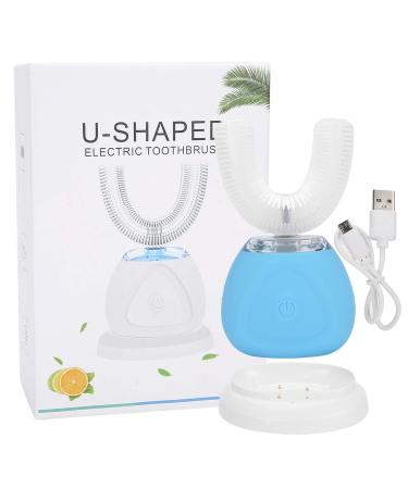 Automatic Ultrasound Toothbrush | 360 U-Shaped Electric Toothbrush for Adults & Kids | Silicone Whitening Technology - Buy Online on GoSupps.com
