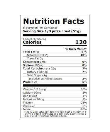 Rich's Home Cauliflower Pizza Crusts - 6 Gluten Free Vegan Crusts - 10 Flatbread - Buy Online on GoSupps.com