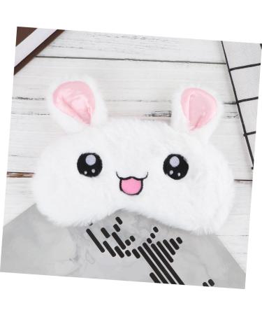 Didiseaon Plush Eye Cover Travel Mask - Rabbit Design Breathable Sleep Mask Cartoon Ice Bag - Ideal for Women | International Shipping Available - Buy Online on GoSupps.com