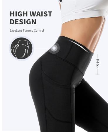 Buy Cambivo Women's High Waist Camouflage Leggings - Sports Pants with Cell Phone Pocket | Breathable & Opaque Yoga Trousers for Fitness Golf Training | Stylish Black - Buy Online on GoSupps.com