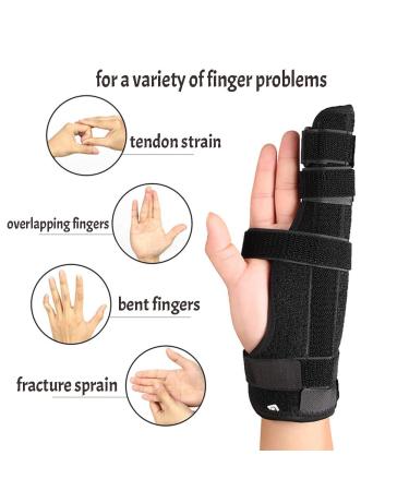 Buy PENINSULA LOVE Boxer Finger Splint - Pinky Support Brace for Fractures Arthritis & Tendonitis | International Shipping - Buy Online on GoSupps.com
