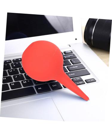 GLEAVI Ear Syringe & Air Blower - Handheld Camera Cleaner & Dust Suction Ball (11x5.5cm Red) | Perfect for Phones & Lenses - International Shipping Available - Buy Online on GoSupps.com