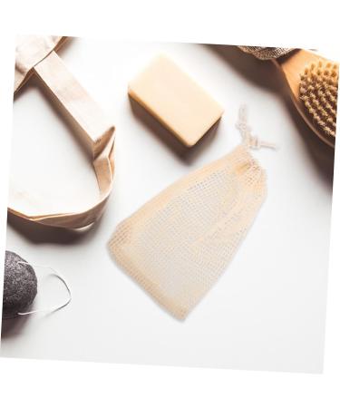 Lot De 5 Pochettes En Coton Et Lin Moussant Pour Moussant En Maille Pour Bulles En Filet Moussant Exfoliant Pour Pochette De Protection Pour - Buy Online on GoSupps.com