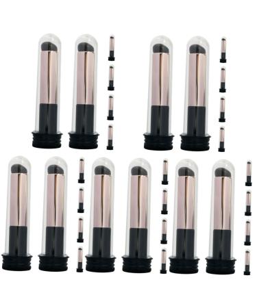 minkissy 30 Pcs Lip Brush Lip Balm Applicator Makeup Brush Lip Applicators Women Makeup Tools Lipstick Applicator Wands Lip Gloss Applicator Lip Gloss Brush Wooden Handle Major Miss 10.00X1.50X1.40CMx5pcs Blackx5pcs