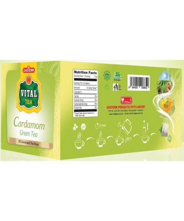 Vital Green Tea Bags 25 Count - Buy Online on GoSupps.com