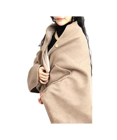 Yqual heated ceiling USB heating blanket scarf-3 heating settings portable heating scarf with pocket buttons warm upholstery for the back shoulder and neck anniversary