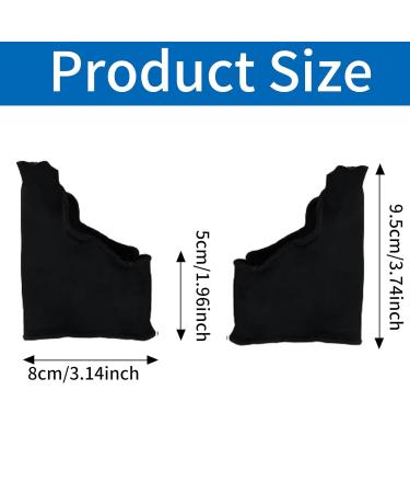 Bale Toe Sleeves & Correctors for Men & Women | Pain Relief & Protection for Big Toe | Straighten & Comfort | Available in Black - Buy Online on GoSupps.com