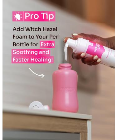 Buy Mommy First Peri Bottle for Postpartum Care | Portable Bidet for Perineal Cleansing | Essential Baby Pink 12.2 OZ - Buy Online on GoSupps.com
