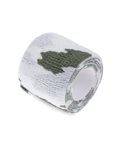 Yardwe 1 Roll Outdoor Tape The Tape First Aid Tape Elastic First Aid Camo Tape Elastic Sports Tape Self Adhesive Compression Combination Elasticity As Shown Size 2