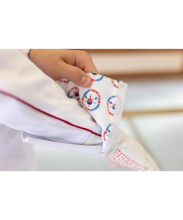 Pro-Style Dual Layer Padded Fencing Glove - Washable with Anti-Slip Coating | FIE Approved Right Hand Glove - White Large - Buy Online on GoSupps.com