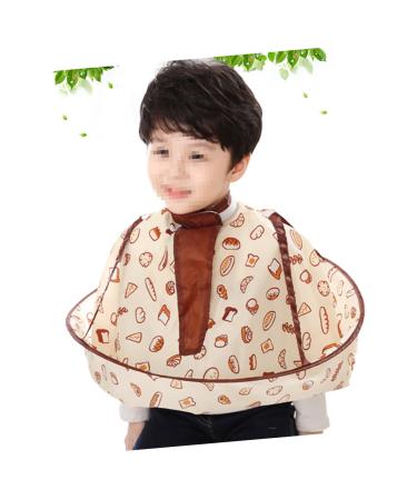 Angoily Aprons for Kids Hair Coloring Capes Barber Haircut Cape Robe for Kids Catcher Cape Barber Cape Kids Apron Robes for Kids Apron for Kids Haircut Gown Salon Child Cartoon Umbrella