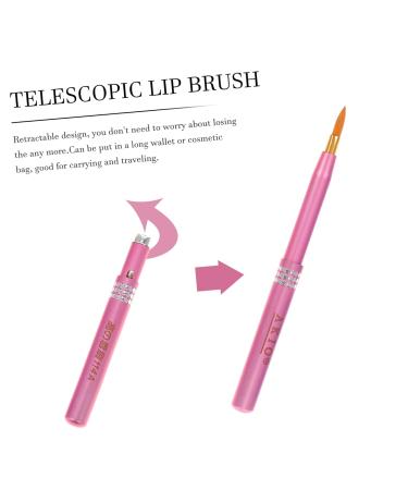 MERRYHAPY 6 Pcs Lipstick Wands - Retractable Lip Gloss Applicator & Makeup Brush for Flawless Application | International Shipping Available - Buy Online on GoSupps.com