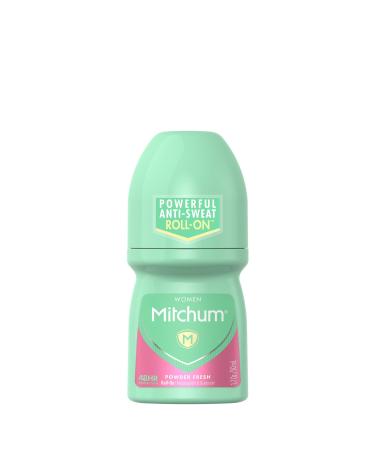 Mitchum Women Invisible Roll-On Powder Fresh 1.7 oz (Pack of 3) 1.7 Ounce (Pack of 3)